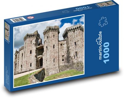 Castle - fortress, tower - Puzzle 1000 pieces, size 60x46 cm 