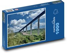 Überführung - Brücke, Transport Puzzle 1000 Teile - 60 x 46 cm