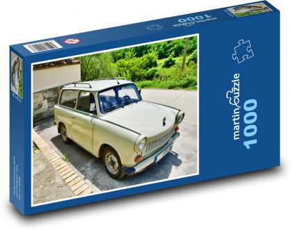 Trabant - historické vozidlo, auto - Puzzle 1000 dílků, rozměr 60x46 cm
