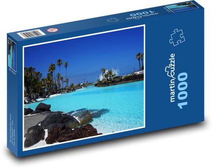 Schwimmbad - Baden, Wasser - Puzzle - 1000 Teile