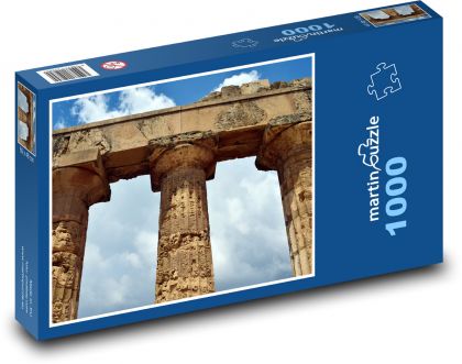Säulen - Tempel, Ruinen - Puzzle - 1000 Teile