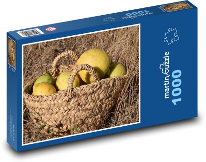 Zitronen - Korb, Obst - Puzzle - 1000 Teile