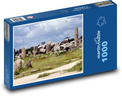 Ruins - temple, columns - Puzzle 1000 pieces, size 60x46 cm 