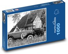 Historisches Fahrzeug - Auto, antik Puzzle 1000 Teile - 60 x 46 cm