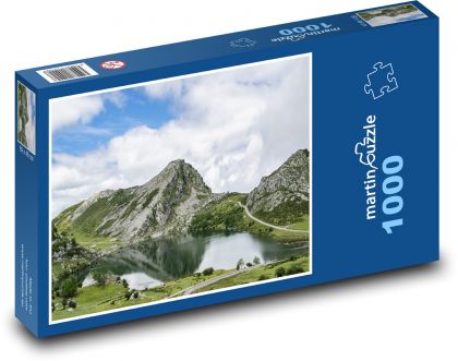 Berg - See Cavadonga. Spanien - Puzzle - 1000 Teile