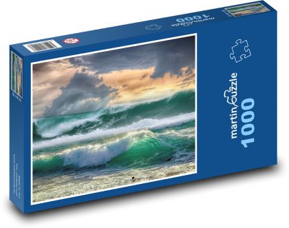 Ocean - waves, sea - Puzzle 1000 pieces, size 60x46 cm 