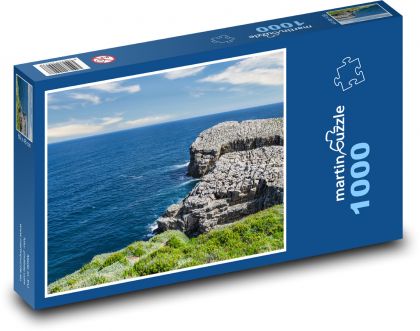 Útes - skaly, more - Puzzle 1000 dielikov, rozmer 60x46 cm