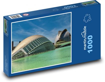 Walencja - Hiszpania, kopuła - Puzzle 1000 elementów, rozmiar 60x46 cm