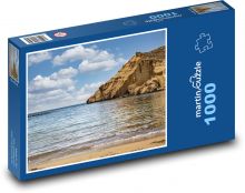 Beach on the coast - sea, cliffs Puzzle 1000 pieces - 60 x 46 cm 