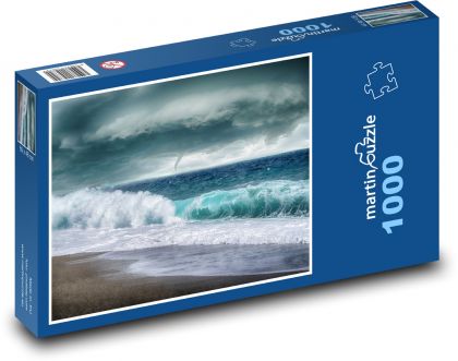Raue See - Ozean, Küste - Puzzle - 1000 Teile