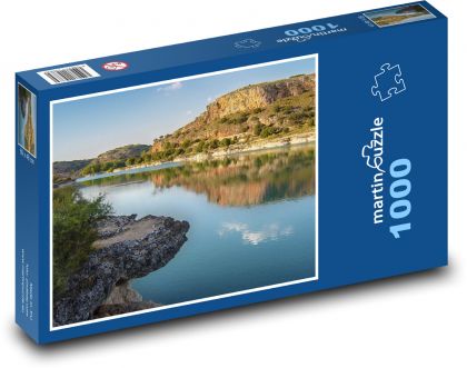 Landscape - rocks, lagoon - Puzzle 1000 pieces, size 60x46 cm 