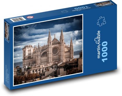 Cestování - kostel, katedrála - Puzzle 1000 dílků, rozměr 60x46 cm
