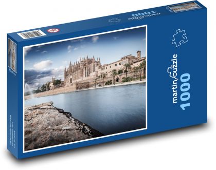 Španielsko - katedrála - Puzzle 1000 dielikov, rozmer 60x46 cm