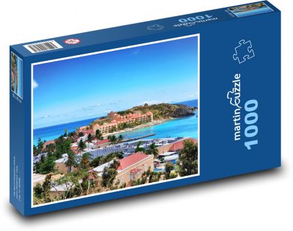 Island - sea, beaches - Puzzle 1000 pieces, size 60x46 cm 
