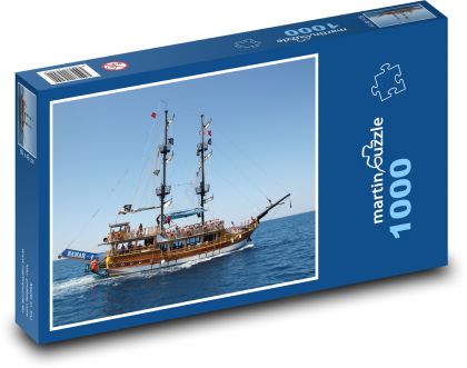 Reisen - Schiff, Segelboot - Puzzle - 1000 Teile