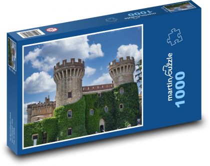 Zamek Torres - Architektura - Puzzle 1000 elementów, rozmiar 60x46 cm