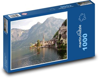 Hallstatt - Rakousko, městečko - puzzle 1000 dílků