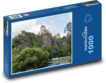 Vranov nad Dyjí - castle - Puzzle 1000 pieces, size 60x46 cm 