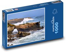 Wybrzeże Santa Cruz Puzzle 1000 elementów - 60x46 cm