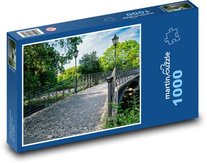 Brücke - Park, Straße - Puzzle - 1000 Teile