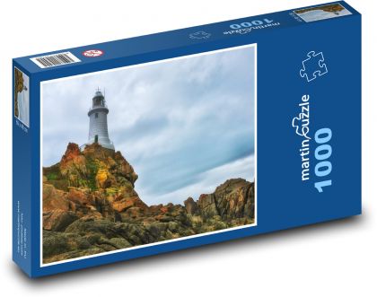 Leuchtturm, Felsen, Klippe - Puzzle - 1000 Teile
