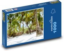 Caribbean - palm trees Puzzle 1000 pieces - 60 x 46 cm
