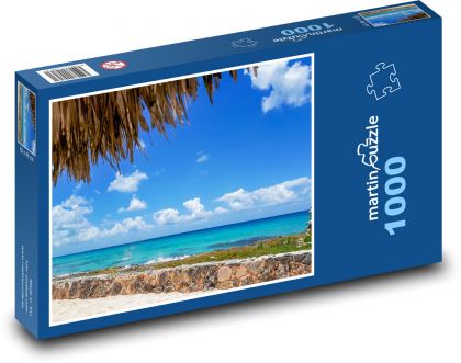 Pláž, more, pobrežie - Puzzle 1000 dielikov, rozmer 60x46 cm