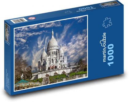 France - Paris, Montmartre - Puzzle 1000 pieces, size 60x46 cm 
