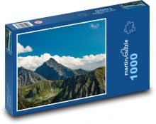 Hory - Tatry, Slovensko Puzzle 1000 dielikov - 60 x 46 cm 