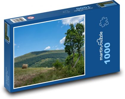 Polish landscape - meadow, forests - Puzzle 1000 pieces, size 60x46 cm 