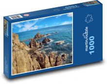 Reefs in the sea - rocks, ocean Puzzle 1000 pieces - 60 x 46 cm 
