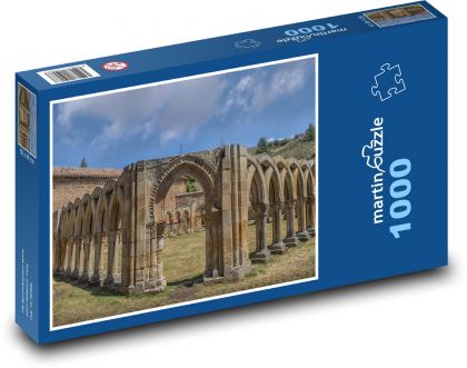 Starověká stavba - architektura, historie - Puzzle 1000 dílků, rozměr 60x46 cm