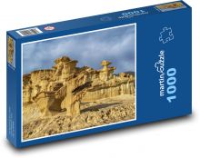 Krajina - eroze, geologie Puzzle 1000 dílků - 60 x 46 cm