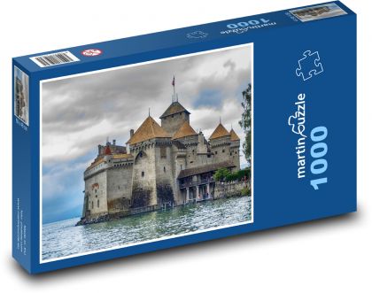 Chillon - hrad, Španělsko - Puzzle 1000 dílků, rozměr 60x46 cm