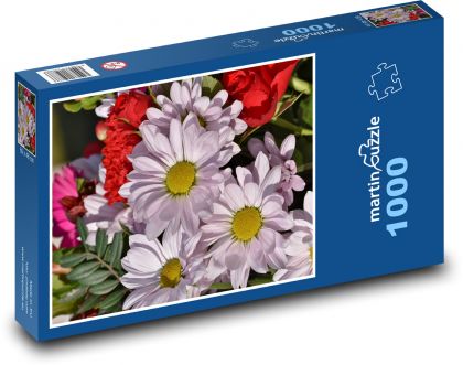 Gänseblümchen - Blumensträuße, Blumen - Puzzle - 1000 Teile