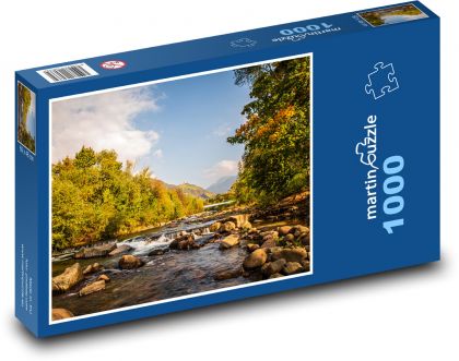 Řeka, voda, příroda - puzzle 1000 dílků