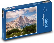 Góry, Włochy Puzzle 1000 elementów - 60x46 cm