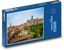 Itálie - město Siena Puzzle 1000 dílků - 60 x 46 cm