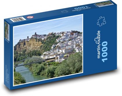 Španělsko - Provincie Cádiz - Puzzle 1000 dílků, rozměr 60x46 cm