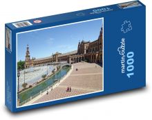 Španielsko - Sevilla, mesto Puzzle 1000 dielikov - 60 x 46 cm 
