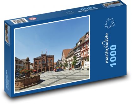 Německo, Bádensko-Württembersko - Puzzle 1000 dílků, rozměr 60x46 cm