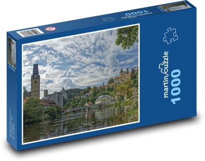 Czech Republic - Rožmberk nad Vltavou - Puzzle 1000 pieces, size 60x46 cm 