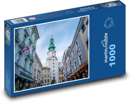 Městská věž - Pressburg, Bratislava - puzzle 1000 dílků