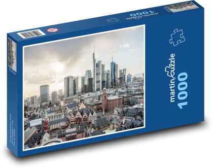 Building - skyscraper, city - Puzzle 1000 pieces, size 60x46 cm 