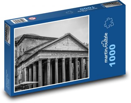 Taliansko - Rím, kostol - Puzzle 1000 dielikov, rozmer 60x46 cm