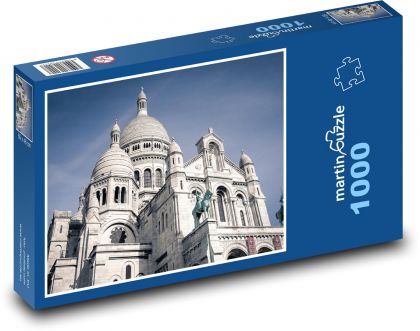 Paříž - kostel, budova - puzzle 1000 dílků