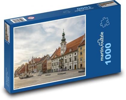 Maribor - námestie, Slovinsko - Puzzle 1000 dielikov, rozmer 60x46 cm