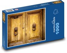 Dveře - vstup, brána Puzzle 1000 - 60x46 cm