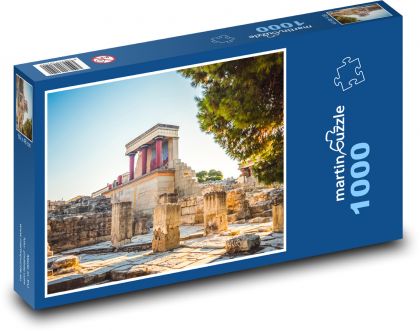 Kreta - Tempelruinen, Griechenland - Puzzle - 1000 Teile