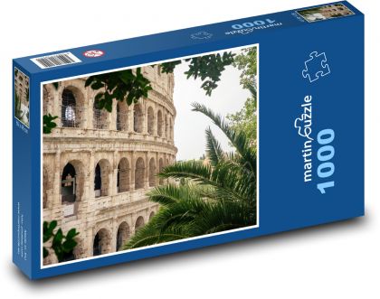 Koloseum - divadlo, Rím - Puzzle 1000 dielikov, rozmer 60x46 cm